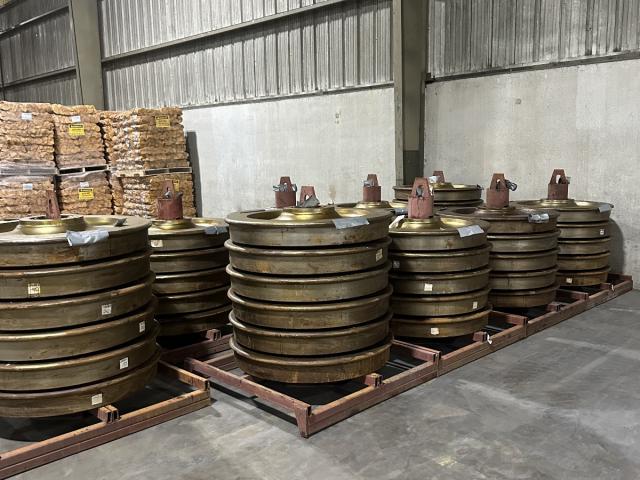 Railcar monoblok wheel discs 1016 mm, brandnew for sale