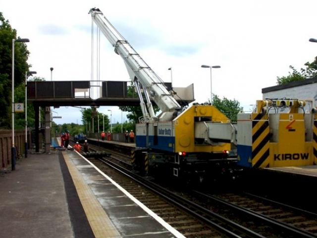 Kirow Rail Crane KRC810 for sale – Bild 4