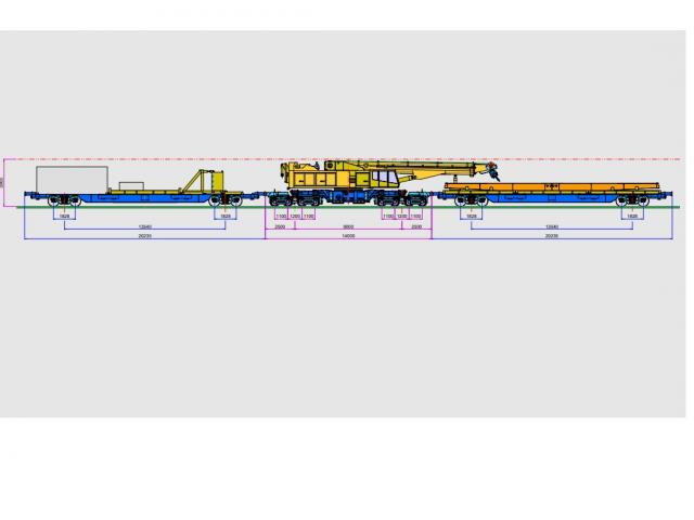 Kirow Rail Crane KRC810 for sale – Bild 3