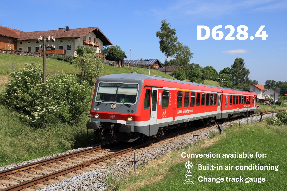 Diesel Multiple Unit  628-4 for sale