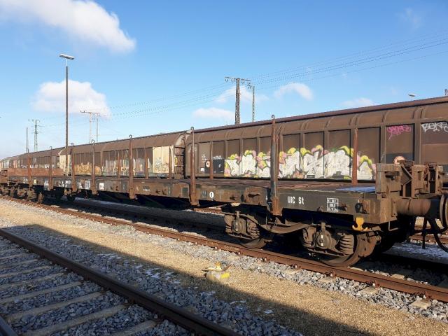 20 Rs flat rail cars for sale - UIC / RIV
