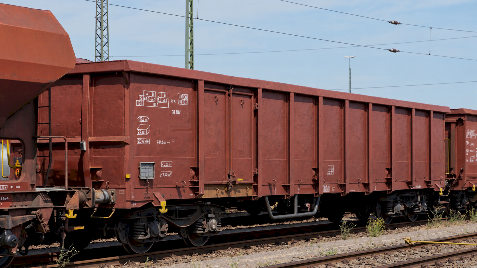 61 Box car Eaos-x for UIC / RIV  immediate sale - hot price